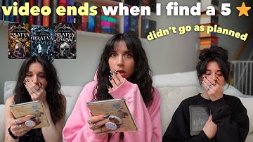 this video ends when I find a 5 star book ⭐️ | didn