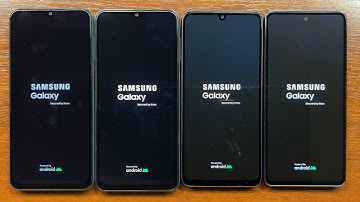 Samsung Galaxy A13 A23 A33 A53 Restart & Boot Animation