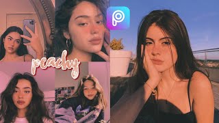 how to edit peachy tone using picsart|picsart edits tutorial |super easy🤍 screenshot 4