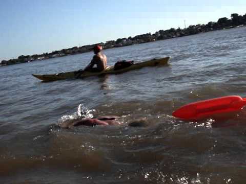 The Beganing of the training in the Parana river.