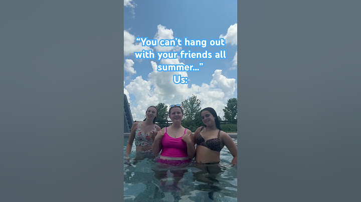 Us on a daily 😝🏊‍♀️🌊⛱️🐚#pool #summer #friendship