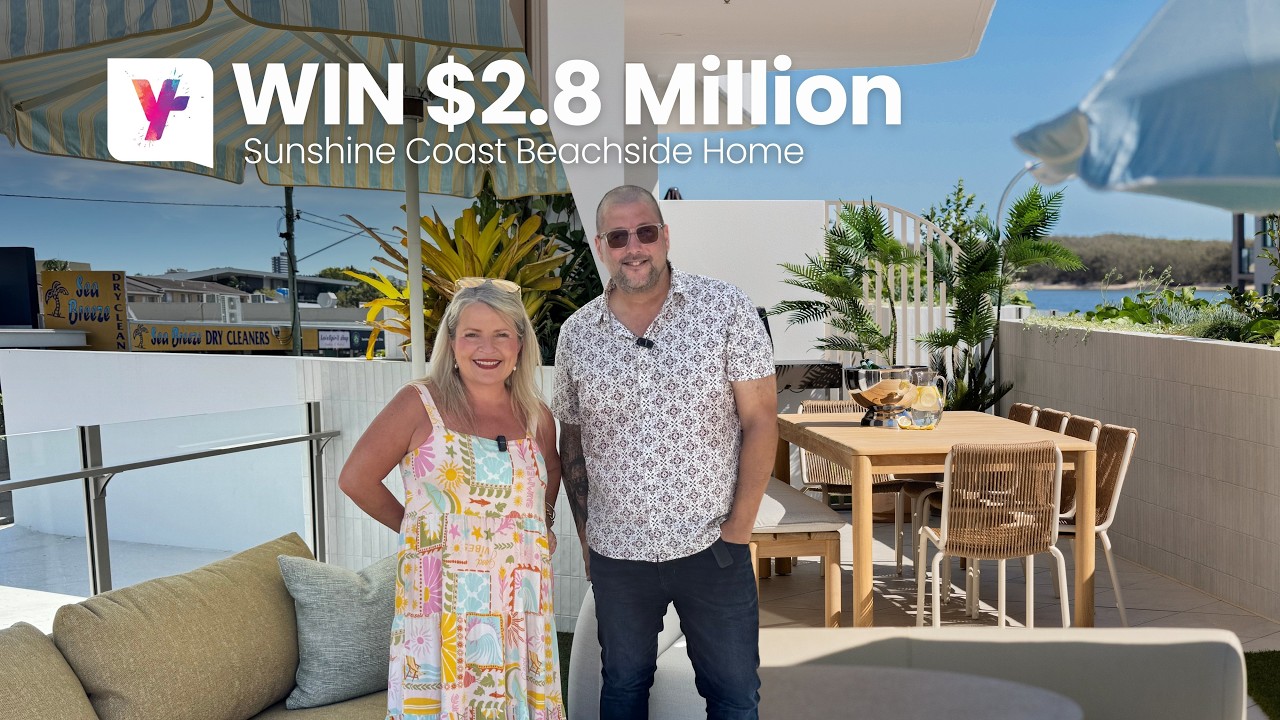 HOUSE TOUR | WIN $2.8 Million Sunshine Coast Beachside Home | Draw 554