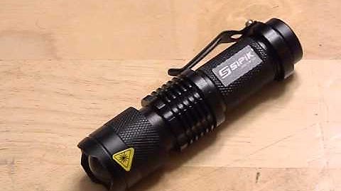 Sipik SK68 the $5 ebay cree led - garbage or gold?