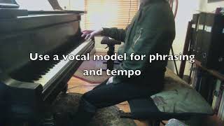 (HD) Piano Lesson: Exploring Robert Schumann, No.  19, Op.  68 Album for the Young
