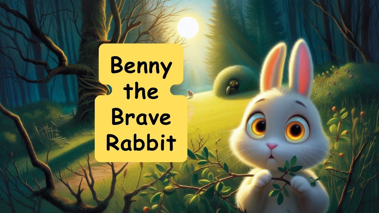 Benny the Brave Rabbit #rabbit #kidsstory #storyforkidsinenglish # ...