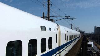 700系C10編成こだま651号＠三河安城駅