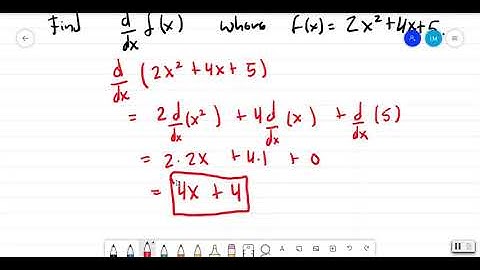 3.3 Rules of Differentiation
