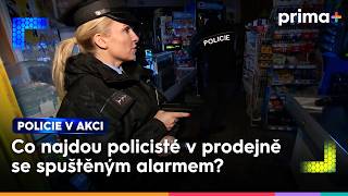 Spuštěný alarm v prodejně s potravinami | Policie v akci