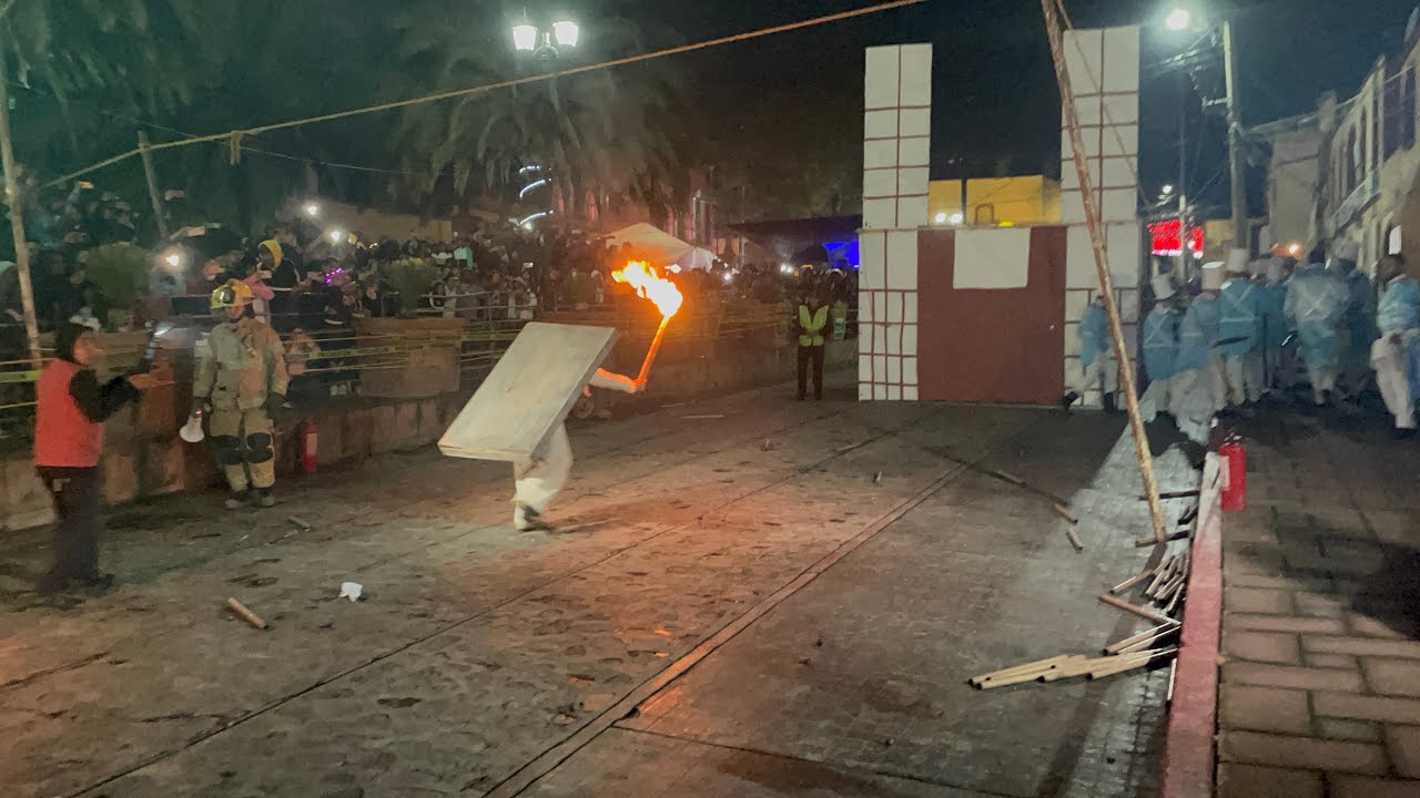 Tradicional Quema De La Alhóndiga De Granaditas En Tepeapulco, Hgo 2024