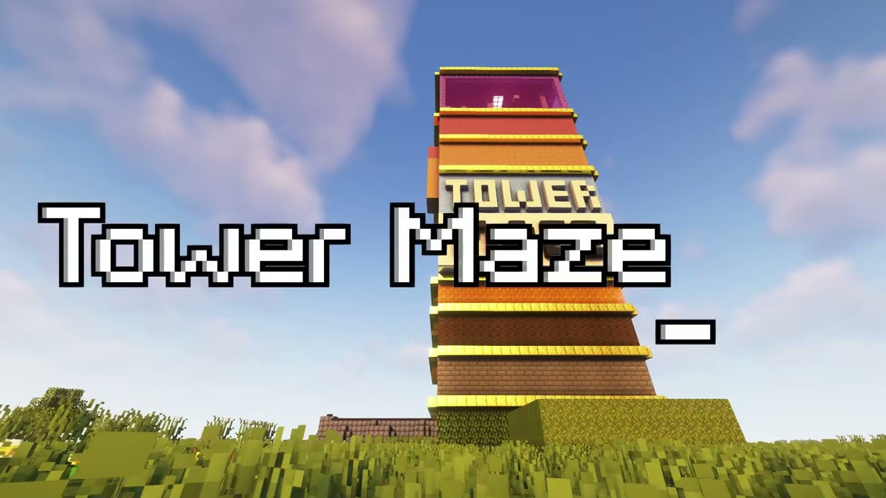 Minecraft map 255 (Tower Maze)