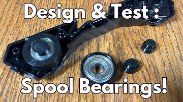 Prusa MMU3 Spoolholder - Adding Ball Bearings, Prototyping Designs