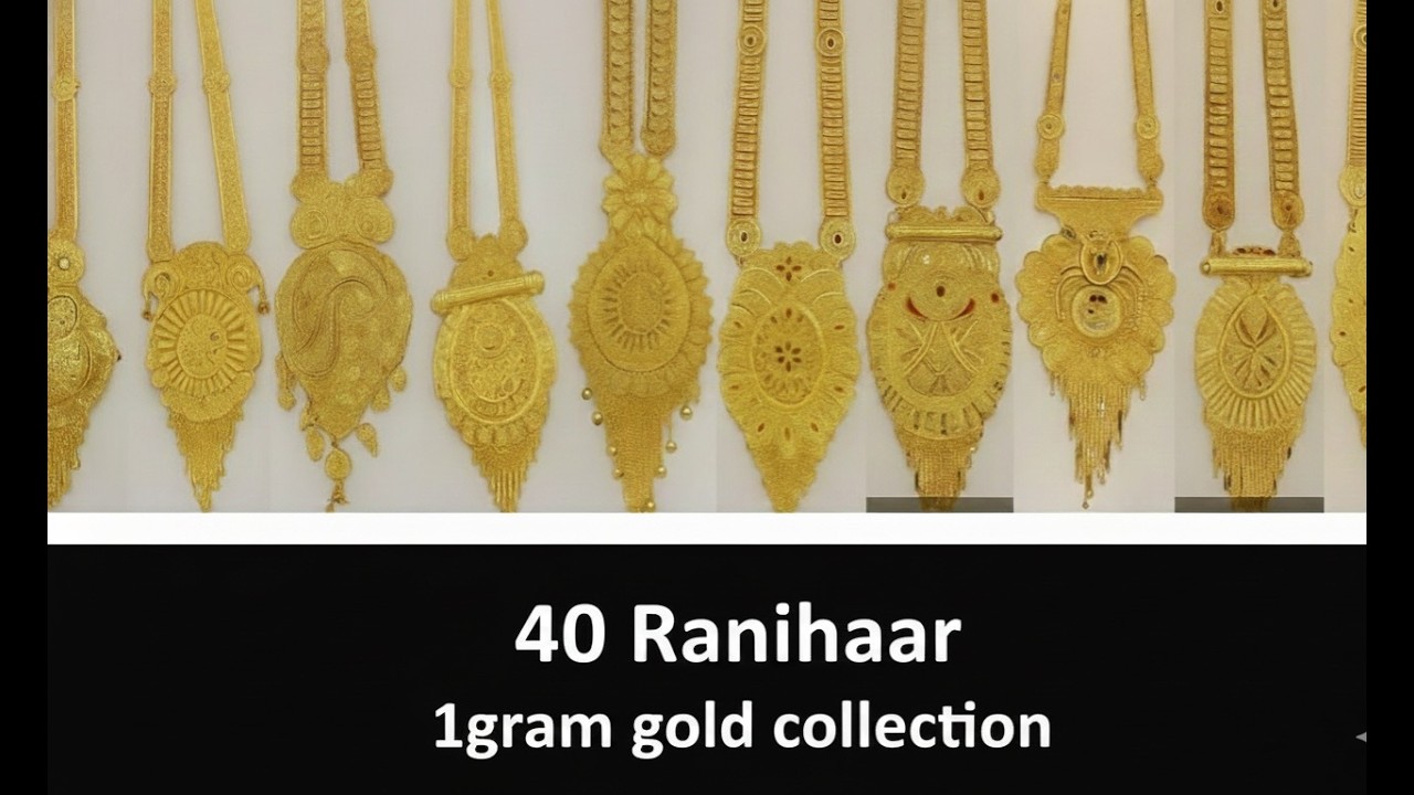 40 Latest 1 Gram Gold Rani Haar Designs Collection