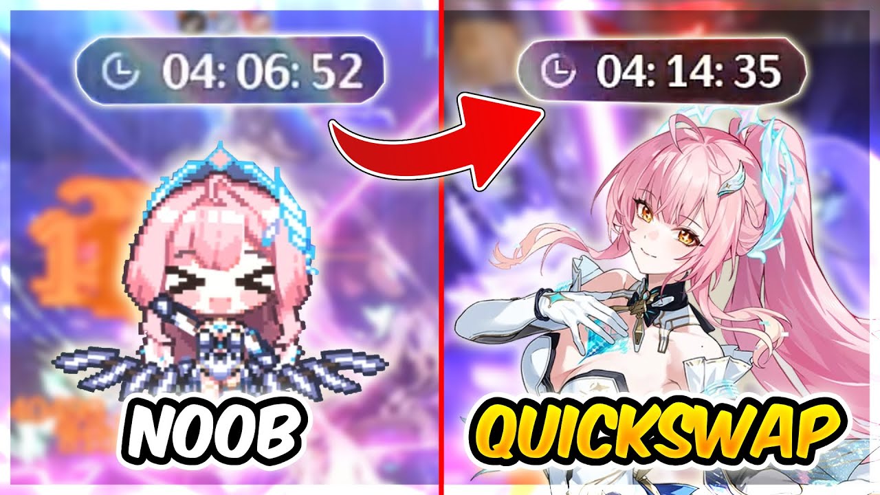 Обычные вращения Aemeath против быстрой смены! Большая разница! Грозовые волны