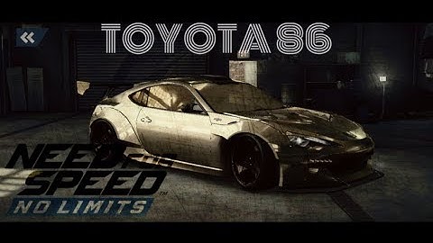 TOYOTA 86 - NFS No Limits (4k)