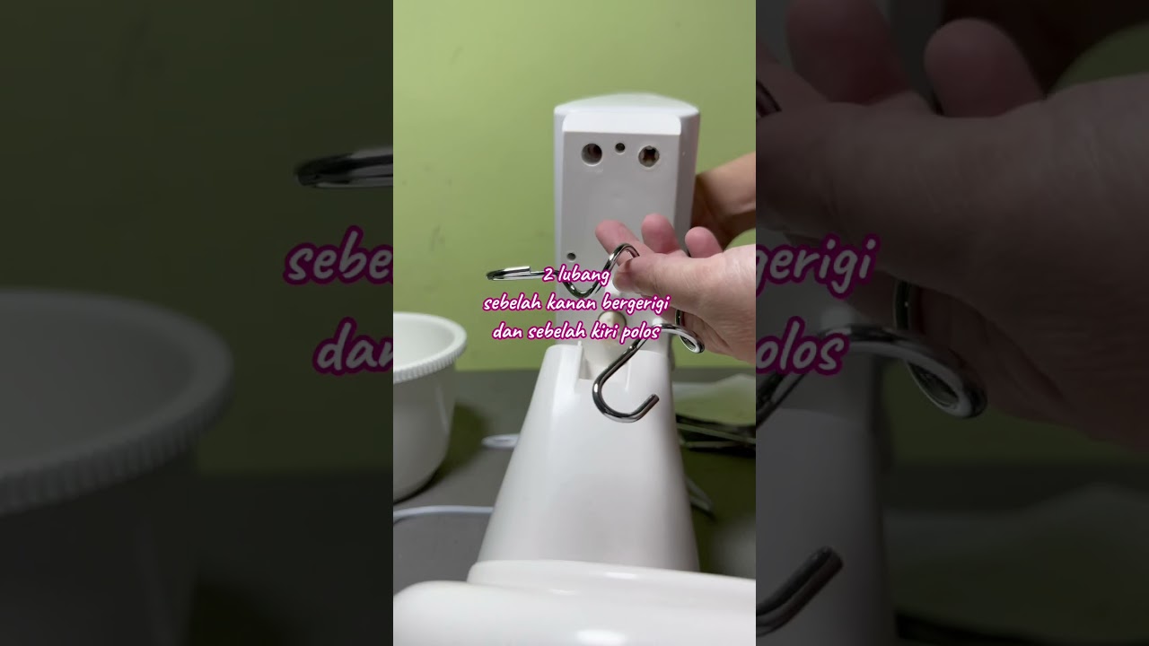 Cara Agar Mangkok Mixer Berputar 