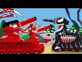 Venom Shark Tank vs Red Hulk Tank  - Tank Animation