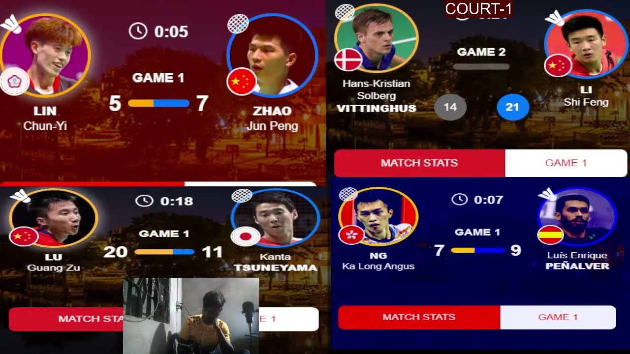 Live German Open 2023 - Live Score Badminton Day-2 All Court Live Qualification/Round of 32 ep-5
