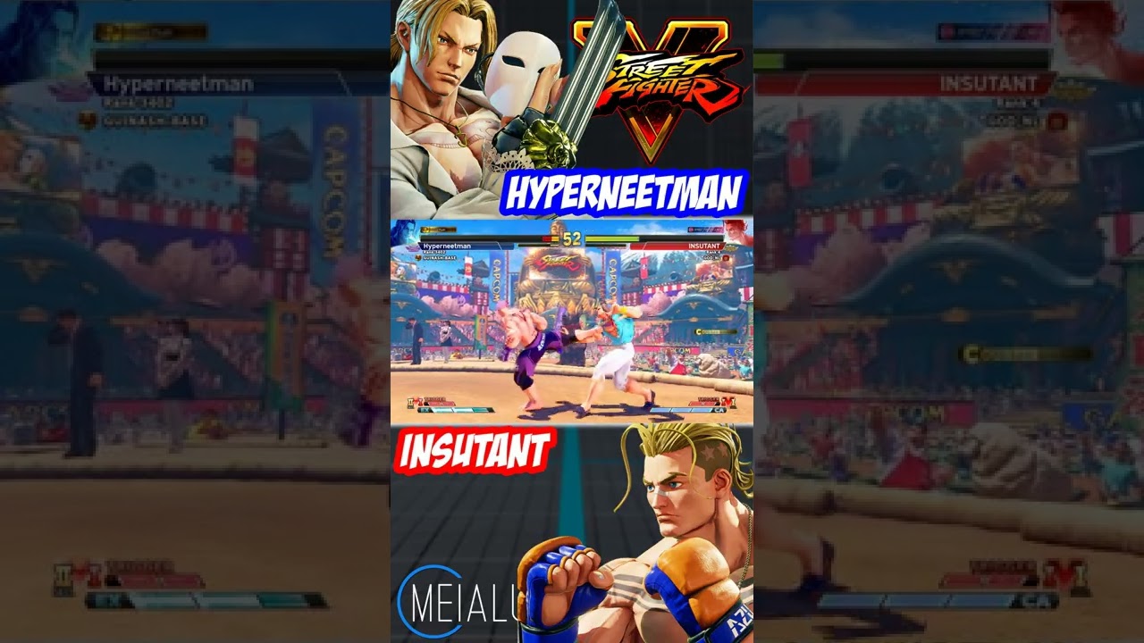 SFV CE - Hyperneetman(VEGA) VS INSUTANT(LUKE) 🌘 MeiaLua 🌘 MMLLA