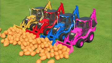 MANGO LOADING BY JCB BACKHOE LOADER IN FS22 | FARMING SIMULATOR 22 |
