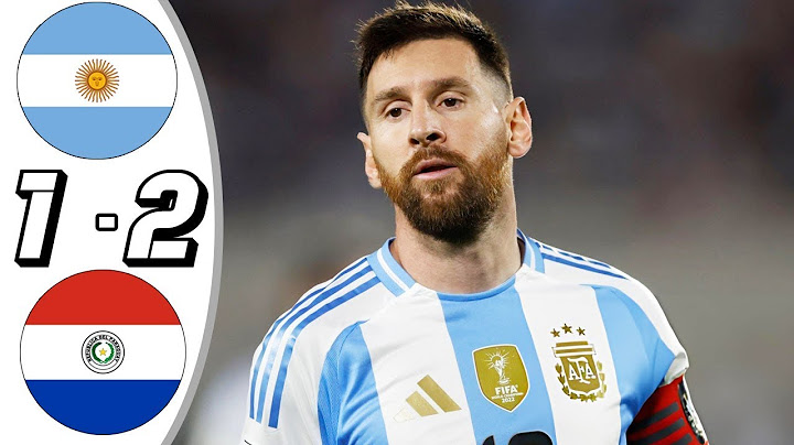 Paraguay vs Argentina 2 - 1 Resumen Goles Completo - 2024 HD