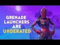 GRENADE LAUNCHERS ARE SO UNDERATED! ( Fortnite BR )