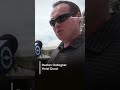 Guests react to waterspout strike