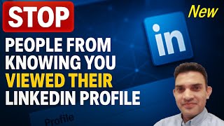 How to Stop People from Knowing You Viewed Their LinkedIn Profile | View LinkedIn Profile Anonymous screenshot 5
