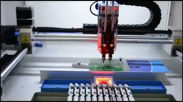 S 200V 2 head pick and place machine for Smart EMS factory PCB assembly
