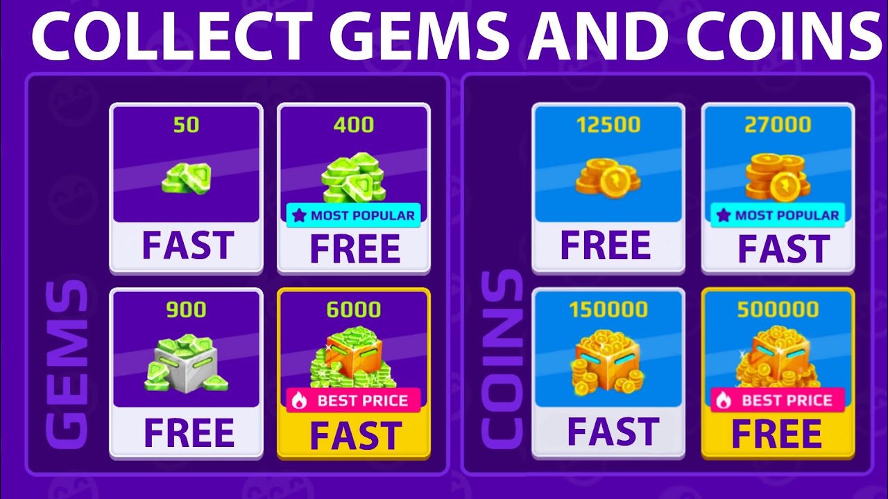 How to get free gems and coins in pk xd 🤔, How to Collect more gems and