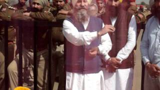prof.mohinderpal singh, genral sec.sad amritsar,protest against ahluwalia