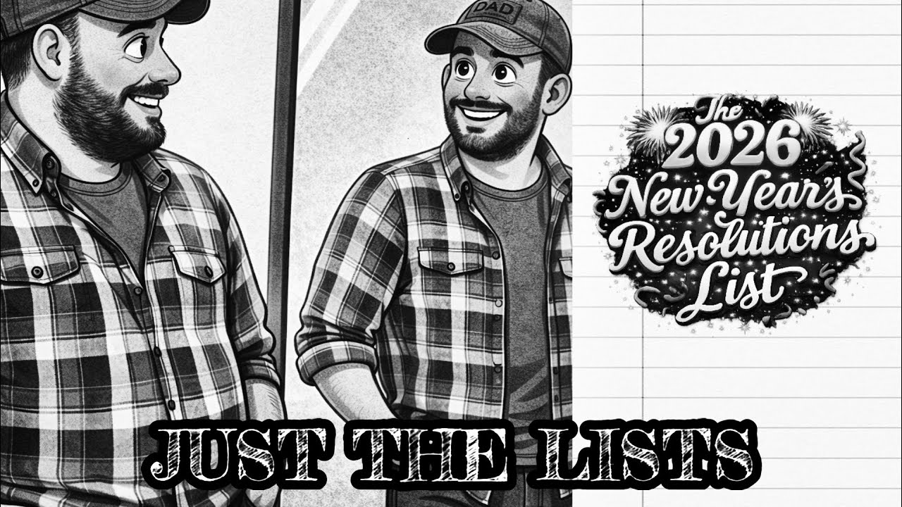 The 2026 New Years Resolution List: Just the List