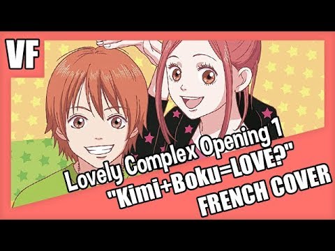 Lovely Complex (opening 1) - Kimi + Boku = Love? //legendado 