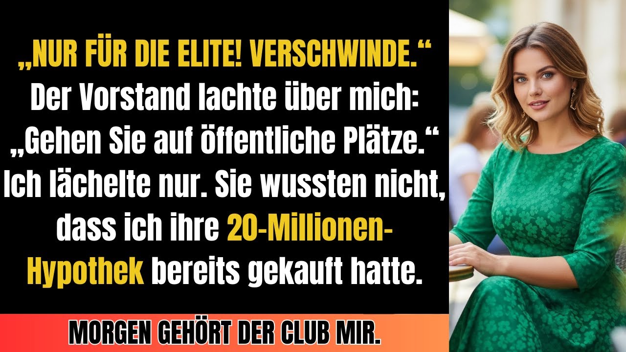 Der Golfclub lehnte meine Mitgliedschaft ab – Dann kaufte ich das gesamte Anwesen!