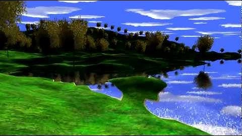 Terrain test with water shader