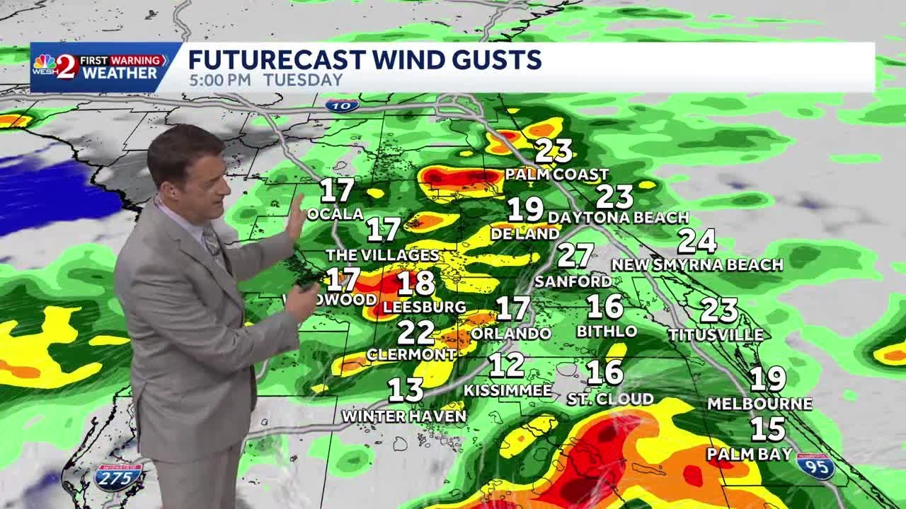 Showers & storms with locally heavy rain tomorrow. 5.11.26 - YouTube
