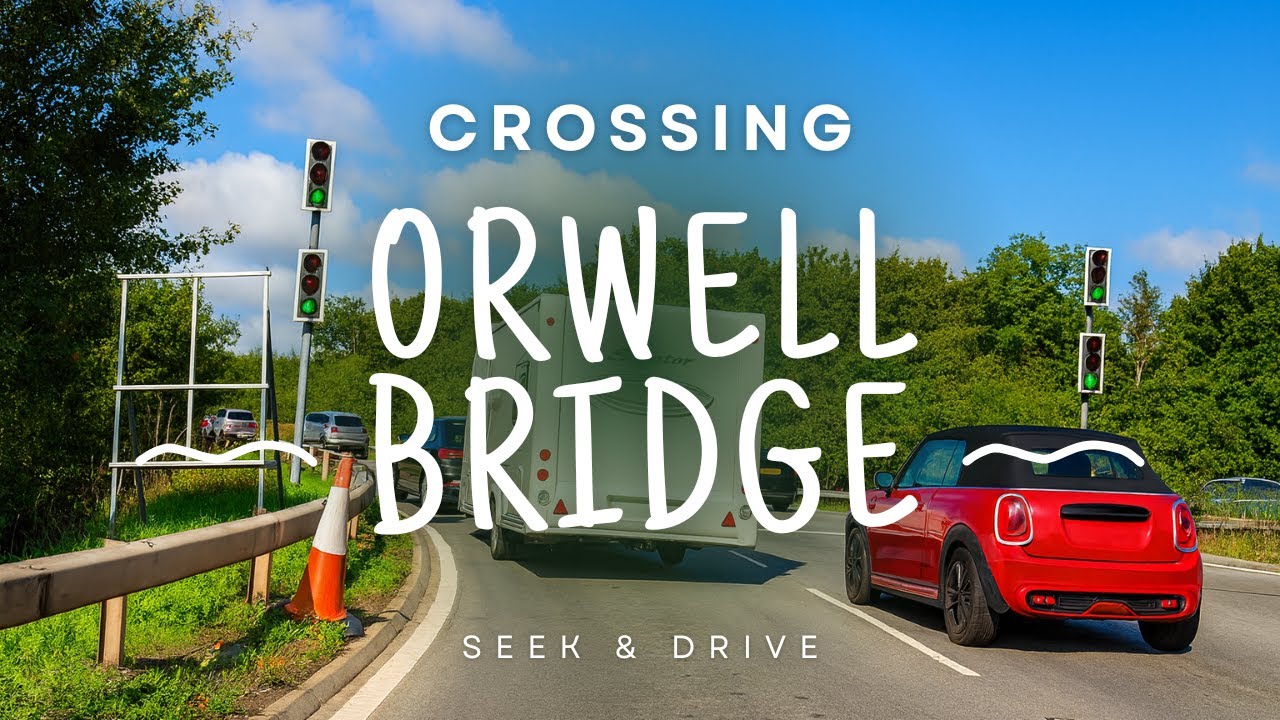 Sunday Morning Drive: Ipswich to Braintree | Orwell Bridge + Essex Countryside