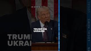 Trump on Ukraine at Address