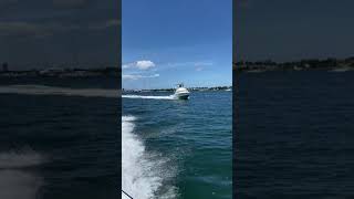 28 Bertram flybridge outboards
