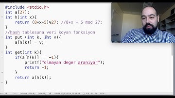 Hash Table Kodlaması (C ile) Veri Yapıları 24. Video