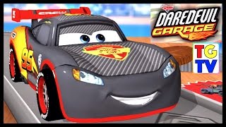 Disney Pixar Cars Lightning McQueen (New Bowling Alley Track) | Cars Daredevil Garage