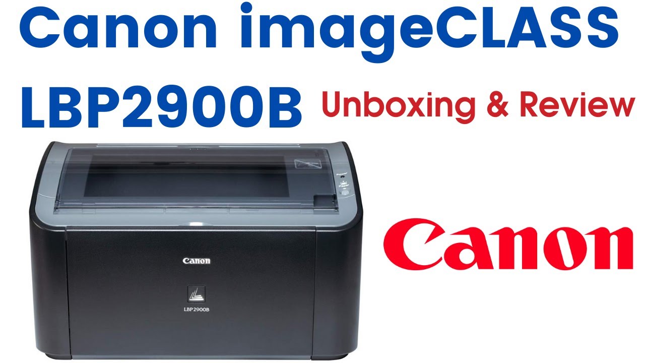 canon imageclass lbp2900b