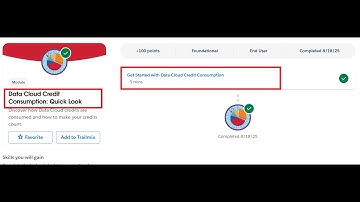 Data Cloud Credit Consumption: Quick Look | Salesforce Trailhead