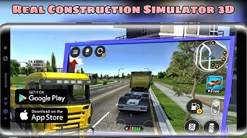 Real Construction Simulator 3D Gameplay Walkthrough Part 1 (iOS, Android)