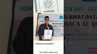 25 SET AL-QURAN BRAILLE SAMPAI DI CILEGON | DISTRIBUSI AL-QURAN BRAILLE UNTUK INSAN TUNANETRA