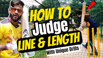 Line Length Judge kaise karen | How to Judge Line and Length of Ball | With Unique Drills🔥