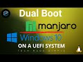 Manjaro: dual boot with Windows 10