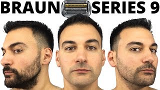 Beard Trimming – Braun Series 9 Foil Shaver – Model 9290cc