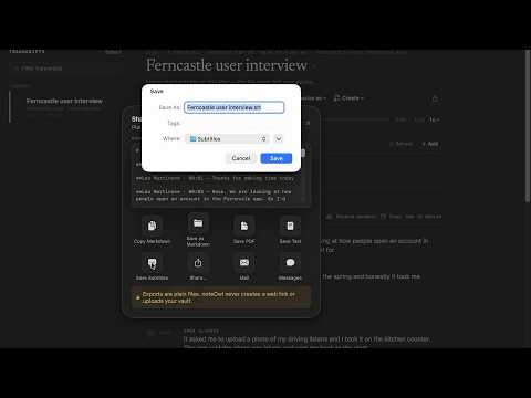 Subtitle Generator: Make an SRT File From a Recording on Mac | NoteOwl