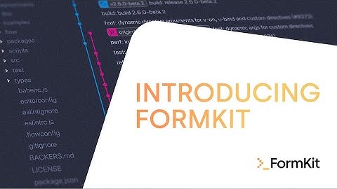 FormKit Announcement