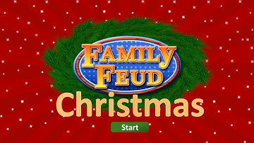 Free Christmas Family Feud PowerPoint Template & Google Slides Theme by GreatPPT